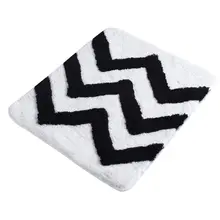 Коврик для ванной-коврики | коврик коврики для ванной нескользящие анти пресс-форма коврики для прошивки зигзагом 50X60 см