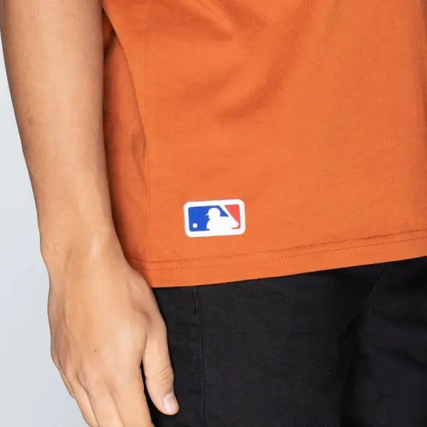 Футболка New Was New York Yankees оранжевая, логотип Oxid