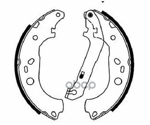 Колодки Торм.Бар.Ford Focus Ii 1.4/1.6/1.6d 04 Ferodo Fsb687 Ferodo арт. FSB687