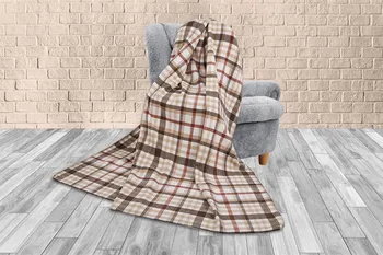 

Aksu Cozy Life Double Personality Cotton Blanket Sumer Coffee