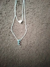 SMJEL-collar con inicial de corazón pequeño para mujer, Gargantilla con nombre de letra personalizada, joyería para mujer, accesorio de regalo