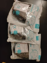 1-100 Uds KN95 Mascarillas FFP2 reutilizable 5 capas de protección 95% PM2.5 aprobado higiénico ffp2mask ce FFP2 Negras fpp2