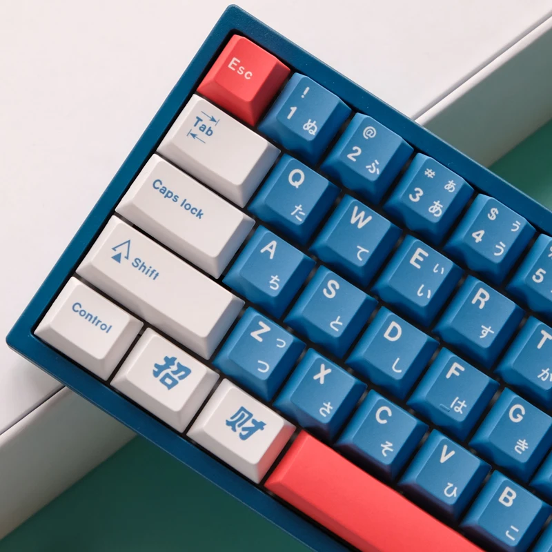perfil pbt 5-sided tintura sublimação teclado mecânico