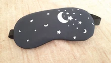 Mascarilla para dormir de algodón suave Unisex, ayuda para dormir, viaje, descanso ojo, sombra, venda, 13 estilos, n. ° 280205, 1 Uds.