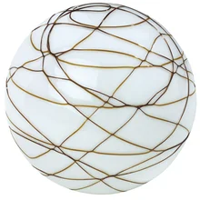 66052 Светильник настольный Гиба 1x25W E14 /опал коричн