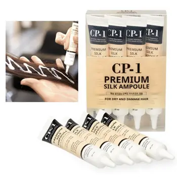 

Несмываемая serum/hair with silk protein CP-1 Premium Silk Ampoule [ESTHETIC HOUSE] Set 20 ml 4 PCs
