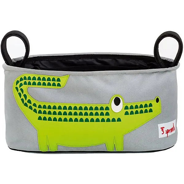 Сумка-органайзер для коляски Крокодил(Green Crocodile), 3 Sprouts