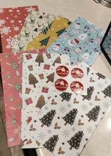 Gift-Bags Boxes Guests-Packaging Merry-Christmas Deer Candy Stickers No Party with Snowflakes