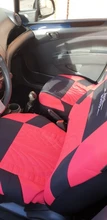 Car-Seat-Covers-Set AUTOYOUTH Tire-Track-Detail Universal Brand Fit with Styling Embroidery