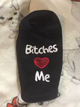 Chaleco para mascotas Love Me Bitches, ropa fina de verano para perros pequeños, Yorkies, Chihuahua