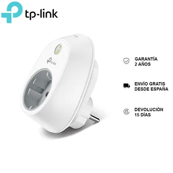 

TP-LINK HS100, Wi-Fi smart plug, remote access, voice Control, Google Home, compatible Android/iOS, warranty 2 years