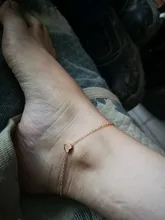 Tobillera de piña de cristal para mujer, joyería de pies para sandalias de ganchillo descalzos, pulsera de tobillo de cuentas, cadena de pierna