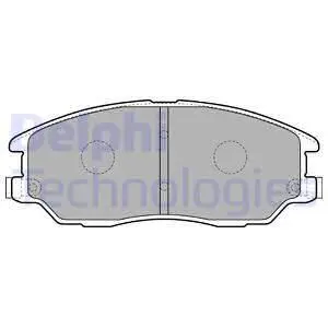 Колодки дисковые п.\ Hyundai XG350 3.5i V6 03 DELPHI LP1857