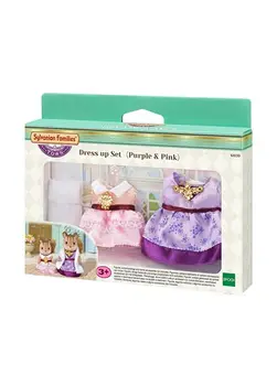 

Set dresses 2 gala (violet and pink)