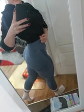 Las mujeres Legging salud Sexy Leggings a correr sin polainas gimnasio cintura alta Leggins Mujer