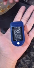 Oxímetro de pulso para dedo, pulsómetro portátil de frecuencia cardíaca y oxígeno, OLED, OLED, saturómetro, oxímetro