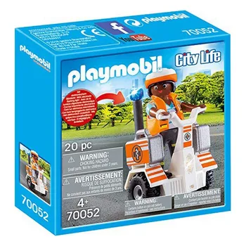 

Playset City Life Emergency Balance Racer Playmobil 70052 (20 pcs)