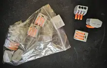 2/10/20pcs Splitter Wiring-Connector Conductor-Terminal-Block Universal PCT-222 Threader