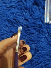 1pc cepillo de uñas Salón de Arte de uñas pluma de Dotting herramienta mitad pincel de Luna pintura pluma de clavo cepillos para manicura 4 colores portátil