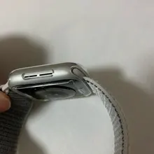 URVOI-funda completa para Apple Watch series 6 SE 5 4 3, marco de plástico, protector de pantalla para iWatch, funda fina, banda de 40 44mm