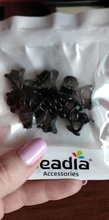 Mini pinzas de plástico para el pelo para mujer, broches para el cabello bonitos, horquilla de plástico negra, pinzas para gorros para mujer, herramientas de estilismo para el cabello