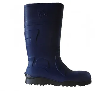

High boot unisex LEWER toe and steel blade SNOWFALL S5 Blue