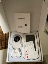 Hebeiros-cámara inalámbrica de seguridad con batería de 1080P, Monitor de vídeo de 4,3 pulgadas para bebé, visión nocturna, recordatorio de tiempo de alimentación