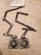 Localizador de agujero de azulejo plegable, regla de ángulo de aleación de aluminio, buscador de deslizamiento, Regla de medición plegable, plantilla Angular transportador, 4/6/8/12