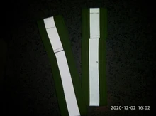 Correa de seguridad reflectante para pierna y muñeca, cinturón de advertencia verde fluorescente para ciclismo Carrera Nocturna, pulsera para trotar, 1/2 Uds.