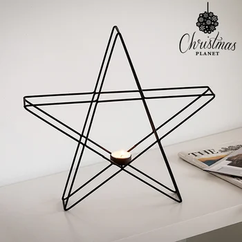 

Christmas Planet Star Metallic Candle-holder