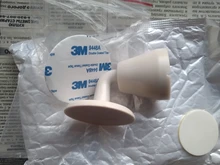 Tope de puerta de silicona silenciosa sin perforación, tapón de absorción de pared para inodoro, soporte de puerta antigolpes, tope de puerta de engranaje de resistencia