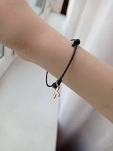 2 unidades/lote de pulseras cruzadas para parejas, brazalete con abalorios de Color blanco y negro, regalo para amantes de los amigos, joyería hecha a mano