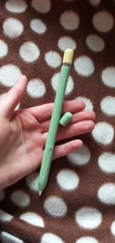 Funda protectora de silicona suave a la moda con tapa de pluma Stylus antideslizante a prueba de polvo de Color caramelo para Apple Pencil 1ª 2ª generación