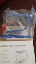 Soporte para rollo de Algodón Dental, dispensador tipo cajón, instrumento de equipo de laboratorio para dentista (sin rollo de algodón s), 1 unidad