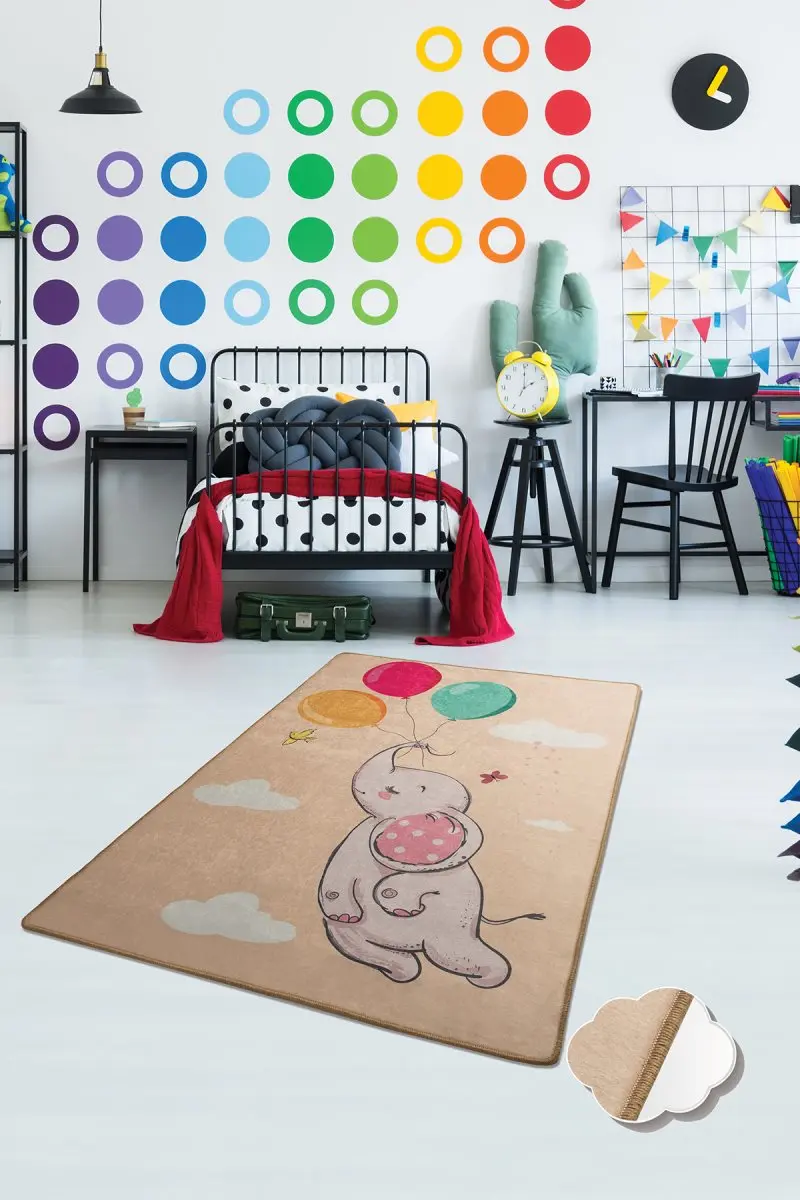 

Baby Play Balloons 100x160 Cm | Mat-Play Mat-Play Mats-Kids Rug-Sudden slip Mat-Foam Mats For Kids-Play Mats For Children
