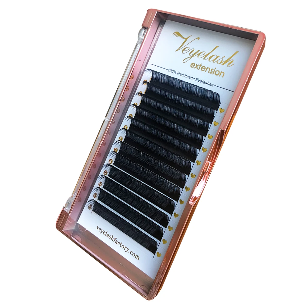 Veyelash 12Rows thickness 0.03 to 0.20 Faux mink eyelashes individual eyelash lashes soft eyelash extension False eyelash