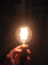 Edison-Bulb Ampoule Incandescent-Lamp Filament G125 Home-Decor E27 Vintage Retro ST64