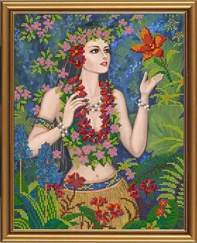 

Nd3049 set for embroidery with beads 'Nova sloboda' 'vesna', 26x33 cm