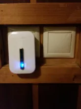 Doorbell-Night-Light No-Battery Bell-1 Self-Powered Cordless ZOGIN 2-Button Waterproof