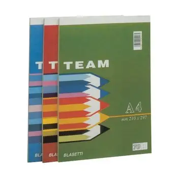 

Pack. 10. Lock Team. Assorted A4 5mm 50 gr 50 sheets 1006 BLASETTI5.03
