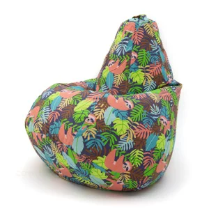 Armchair bag pear Oxford water repellent waterproof rainproof large soft frameless pouf ottoman for Home Cottage