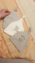 Baby-Hats Caps Newborn 0-6-Months 100%Cotton Printed for 3pcs-Per-Lot KF268