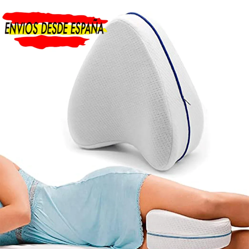Almohada posicionador de Pierna, Mejor para Pierna, Espalda, y Rodilla Pain- cuña de Espuma con Efecto Memoria