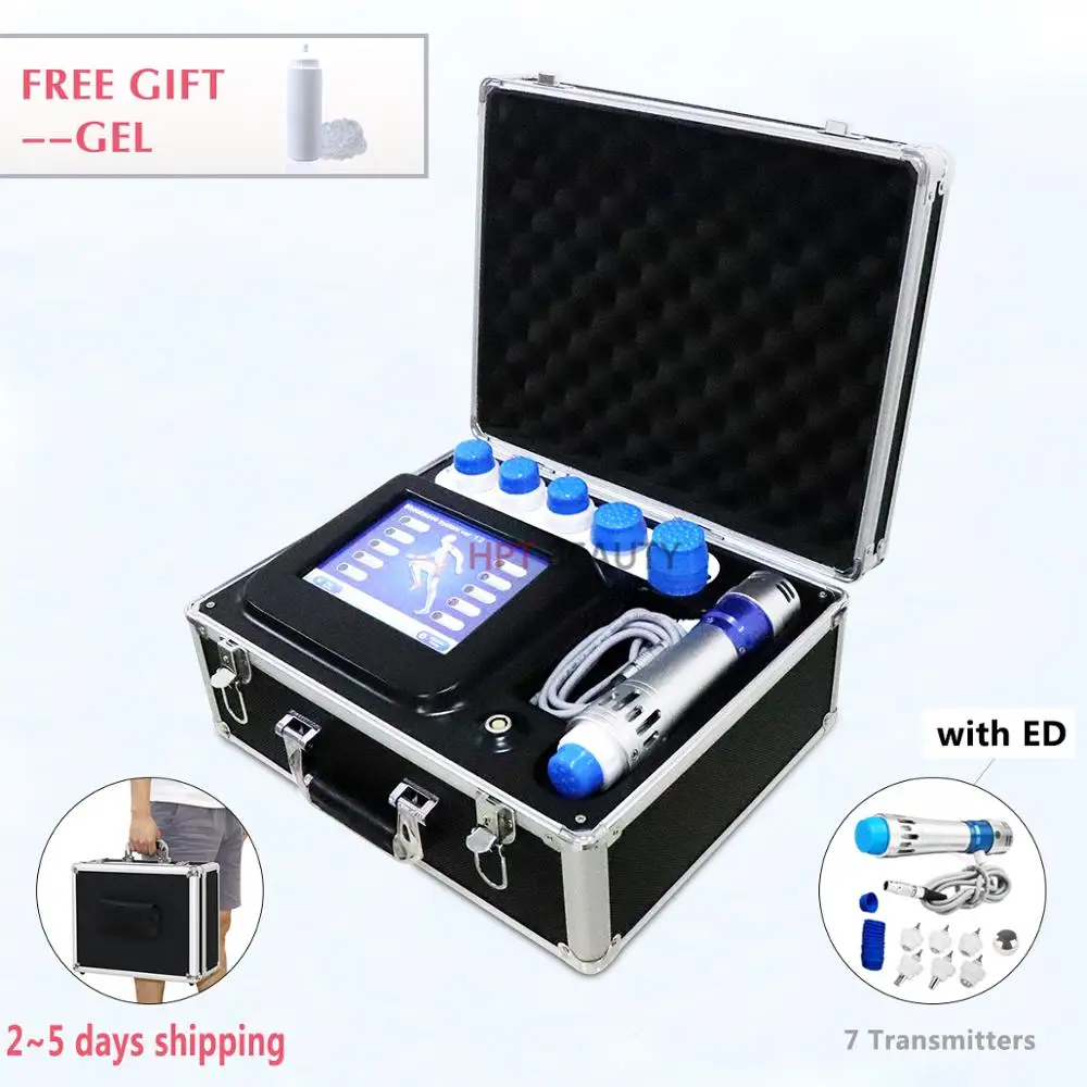 

HPT To Treat ED Portable Shock Wave Physiotherapy Equipment Shockwave Therapy Pain Relief Machine For Health Care