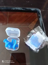 Tapones para los oídos suaves de silicona, impermeables, antipolvo, para buceo, deportes acuáticos, natación, accesorios antiruido, 1 par