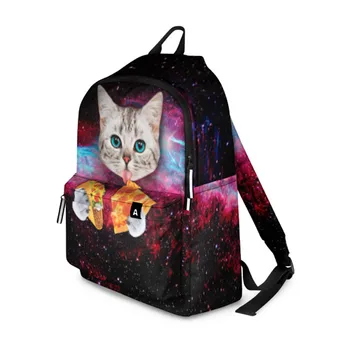 

Backpack 3D cat with food
