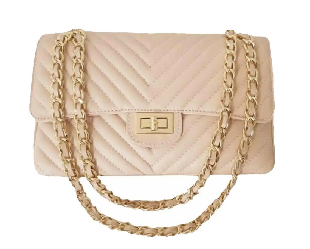 Женская кожаная итальянская сумка Bottega CAREL BC235 - Color: BC235