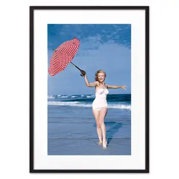 

Poster in the frame of Marilyn Monroe