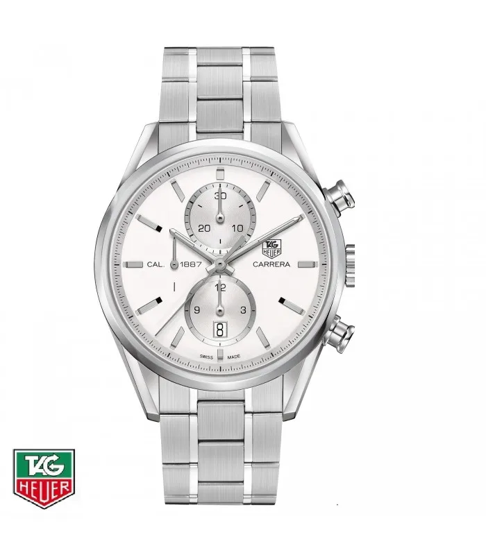 TAG HEUER CARRERA CALIBRE 1887 хронограф автоматическая сталь CAR2111.BA0724