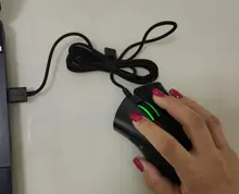 Original Razer DeathAdder Essential Wired Gaming Mouse Mice 6400DPI Optical Sensor 5